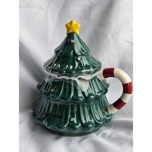 St Nicolas SquareMemory Lane  Christmas Tree Lidded Mug Gift